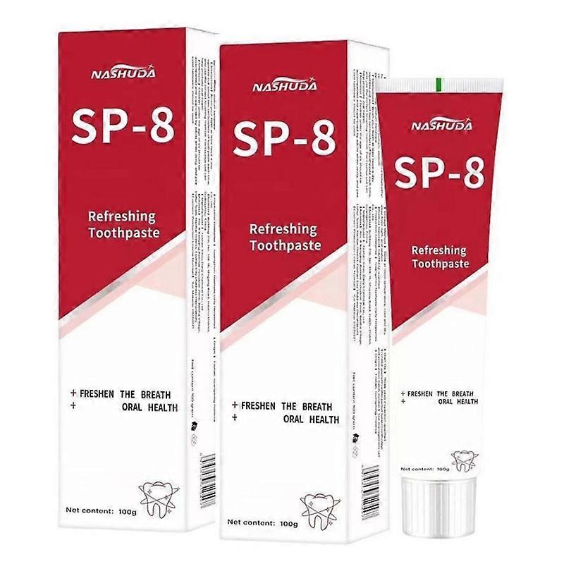 100g SP-8プロバイオティクスホワイトニング歯磨き粉口臭除去歯科プレートステインホット