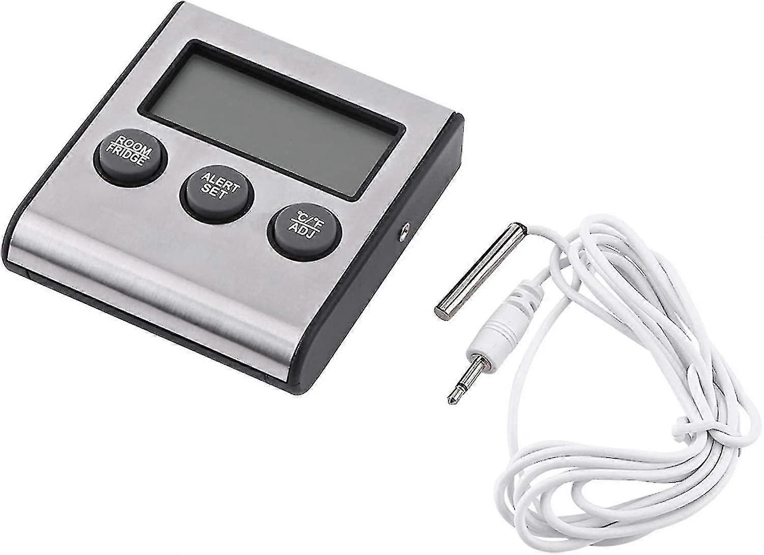 Mini Fridge Thermometer Large Mechanical Dial Thermometer(red)