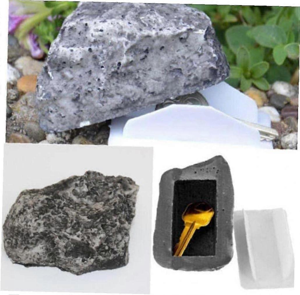 Fake Stone Hide a Key Box Outdoor Hidden Safe Storage Case Box