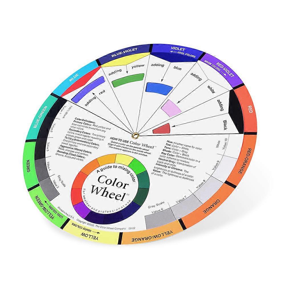 Color Wheel Easy To Use Lightweight Paper