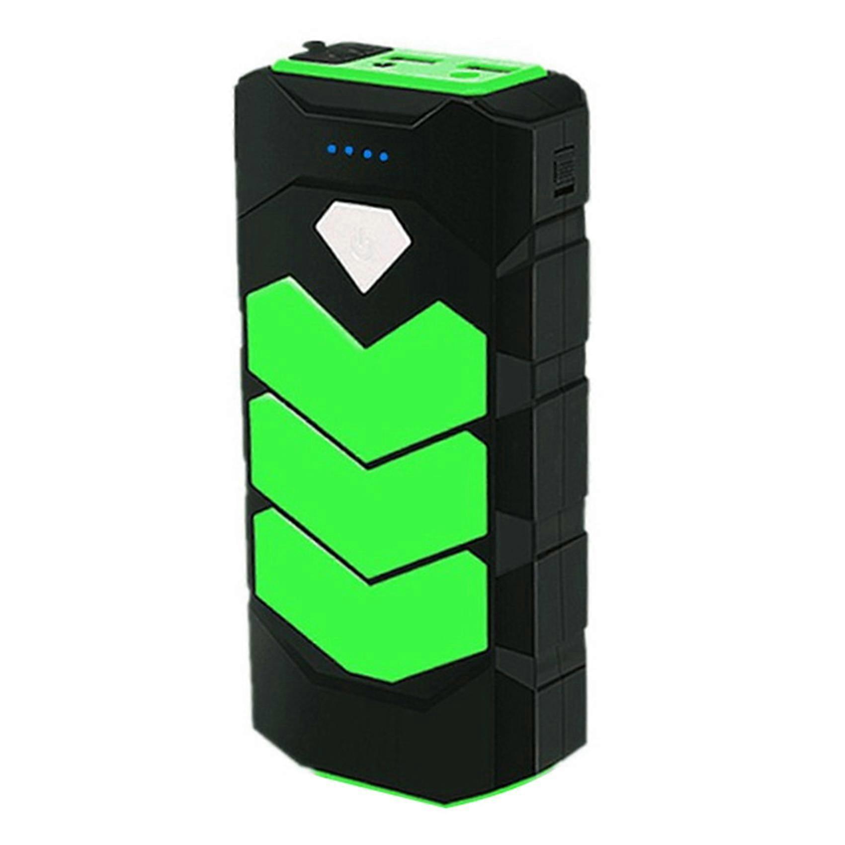 Car Emergency Portable Multi-Function Battery 12V Starting Device Universal Green