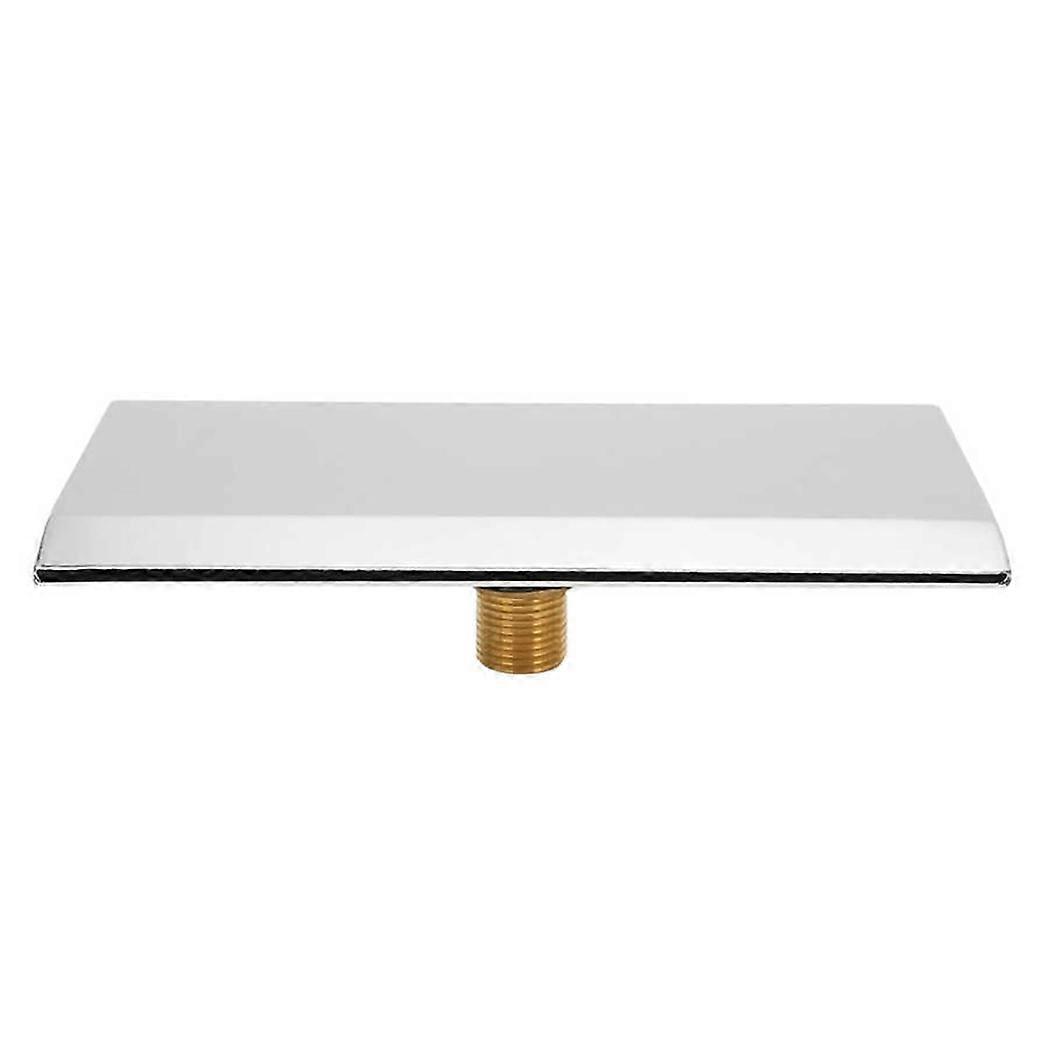Waterfall Tub Spout G1/2 External Thread SPA Bathroom Pool Swimming Pool Silver Wall Mounted Waterf