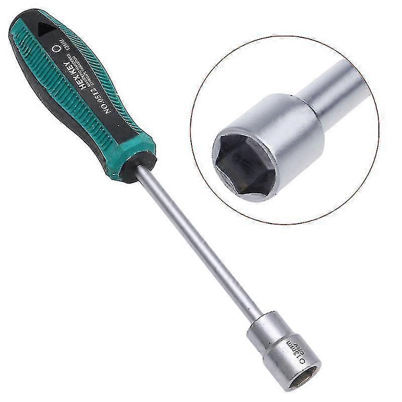 Metal Socket Driver Wrench Screwdriver Hex Nut Key Nutdriver Hand Tool 13mm