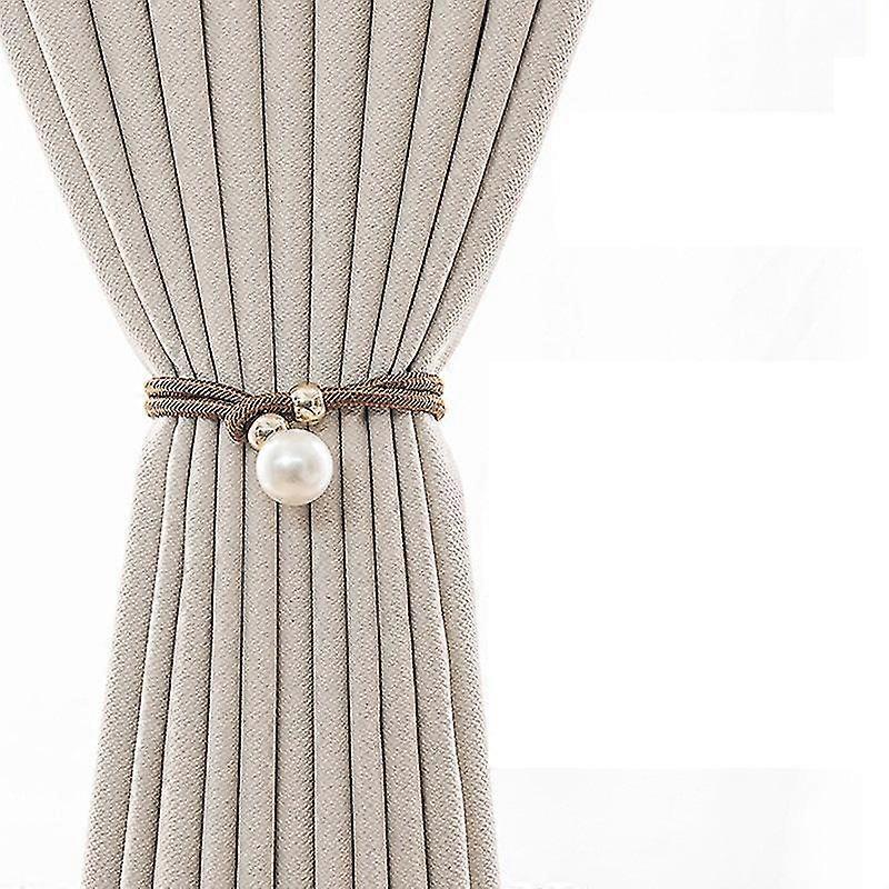 Simple Design Pearl Curtain Holdbacks