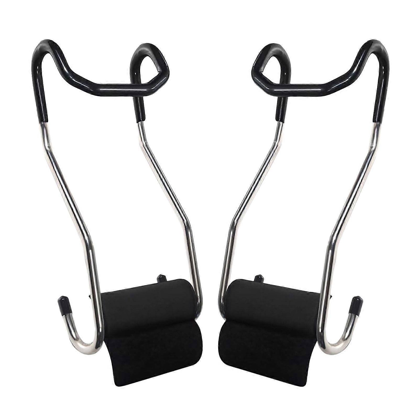 Dumbbell Spotter Hooks Barbell Attachment for Home Gym Fitness Weightlifting