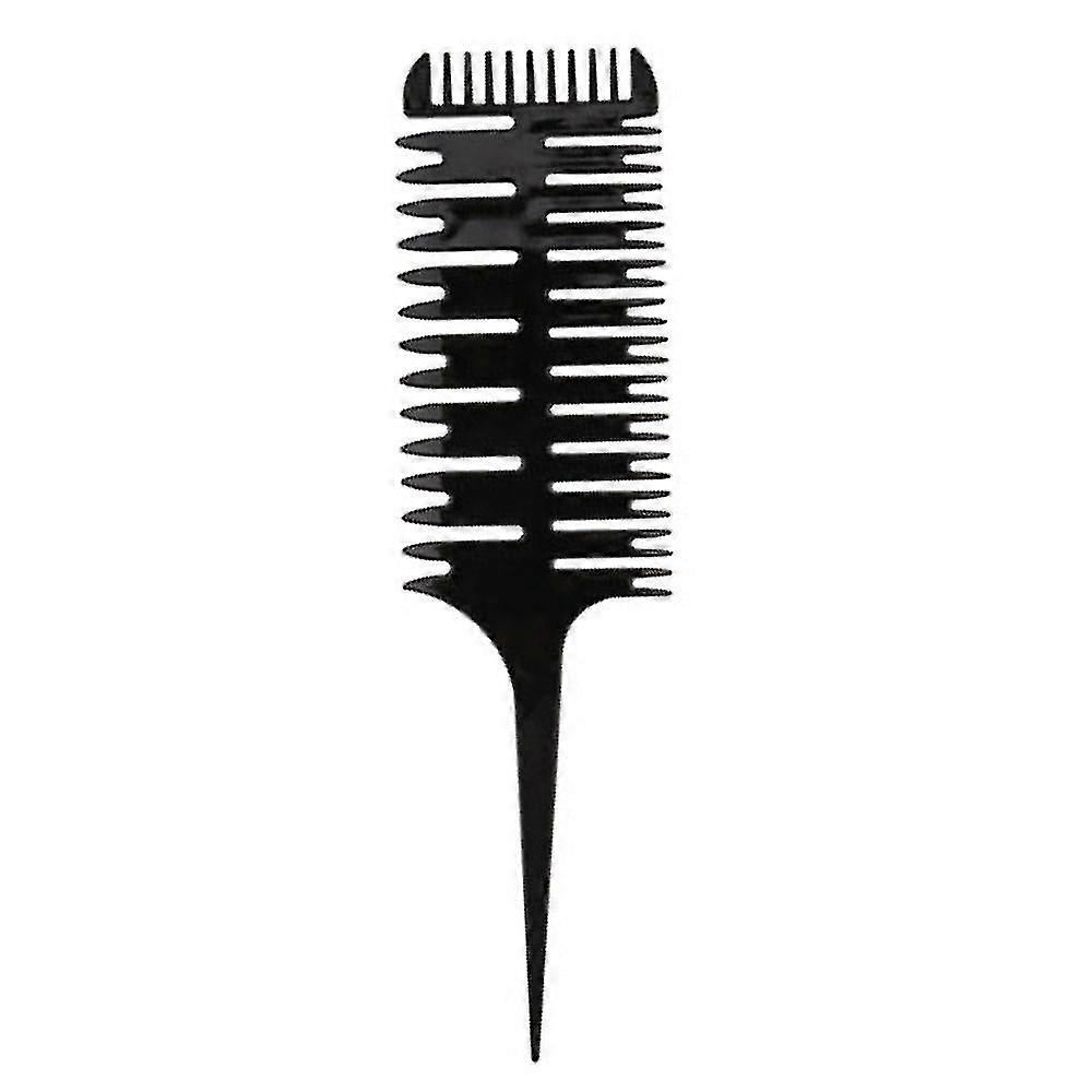 Fish Bone Comb 3-way Hair Highlighting Sectioning Comb