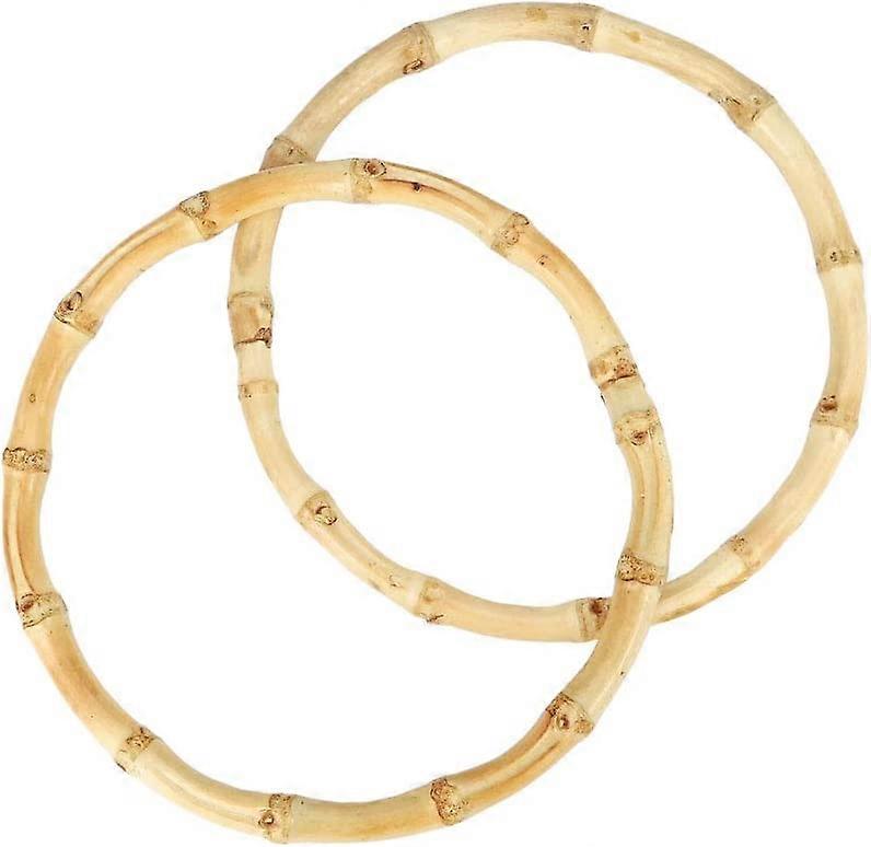 Bamboo Handles for Bags, Bamboo Handbag Handles, Bamboo Handle for Purse, Wallet DIY Bag Wallet ( 15cm)