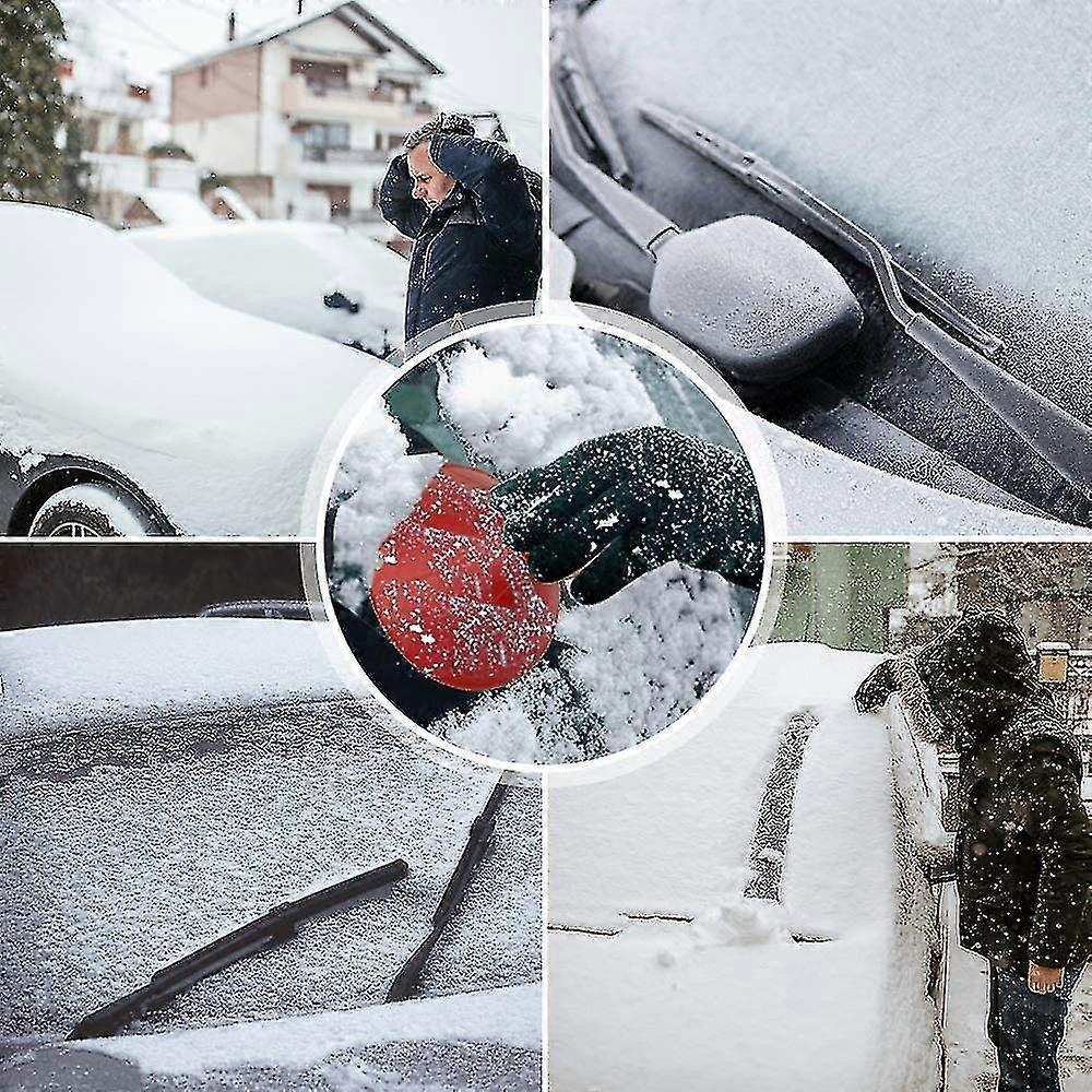 Snow Scraper, Car Ice Scraper Car Window Shovel Windshield Snow Scraper Windshield Scraper Ice Scraper Removal For Suvs, Cars, Trucks And Vans