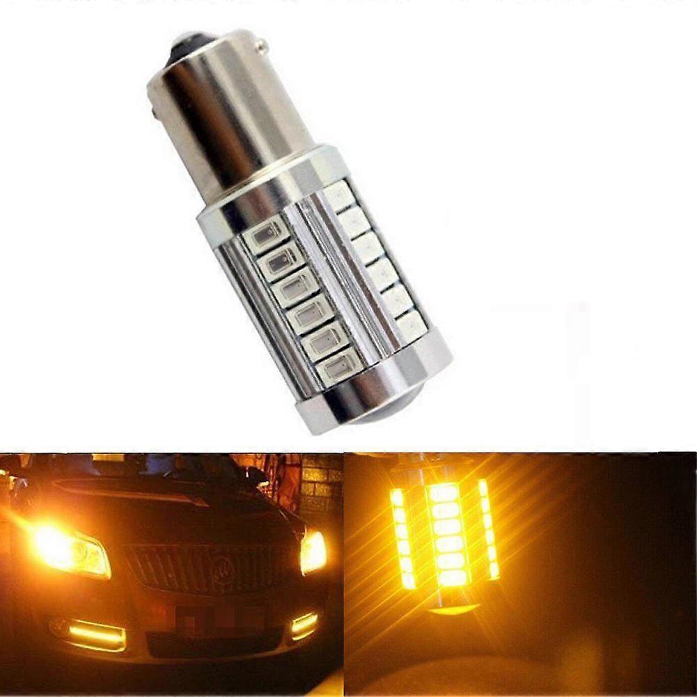 2Pcs/1Pc Car P21W BA15S 1156 33 Smd Led 5630 Car Brake Bulbs Daytime Lamps Car Tail Bulb Auto Reverse Lamp