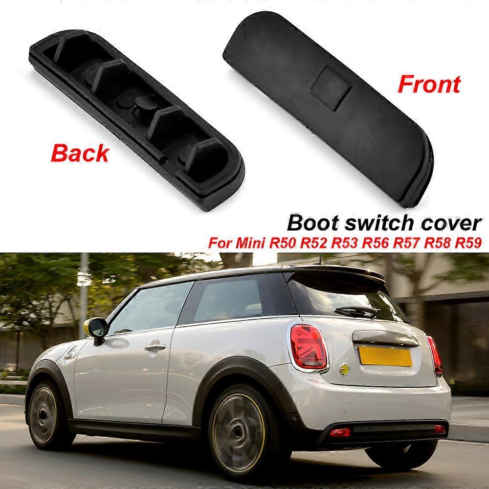 Tailgate Handle Switch Cap For BMW Mini R50 R52 R55 R56 Rear Trunk Tail Gate Boot Handle Switch Button Cover Auto Accessories
