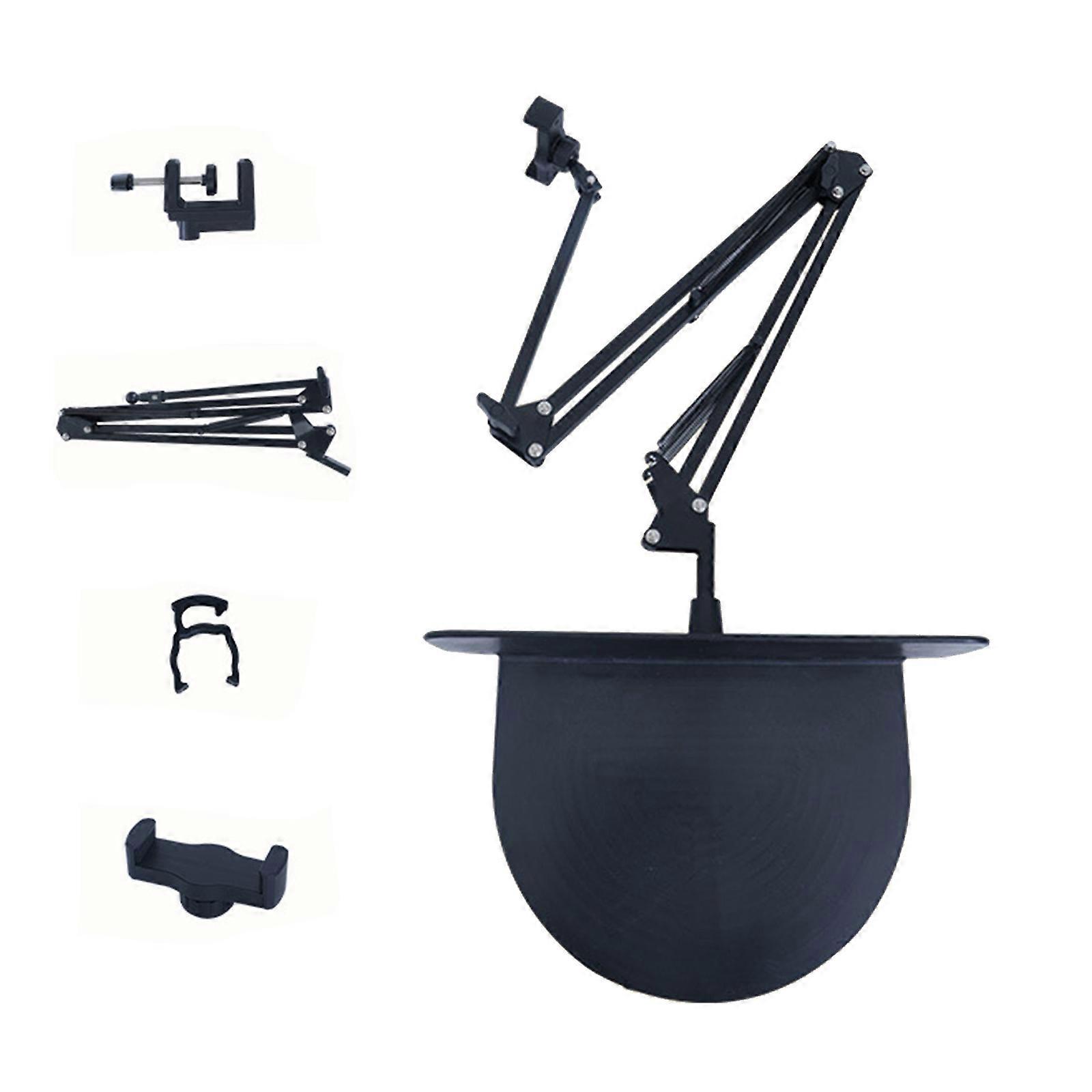 Retractable Hidden Insertable Slit and Clip-On Cell Phone Tablet Holder,100% New