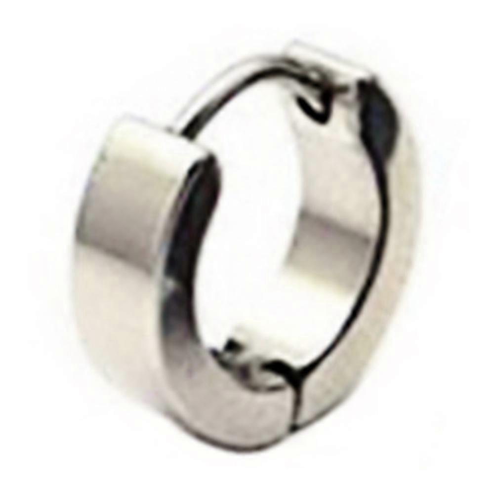 Titanium Stål Klassisk Simple Girl Boy øreringe punktering