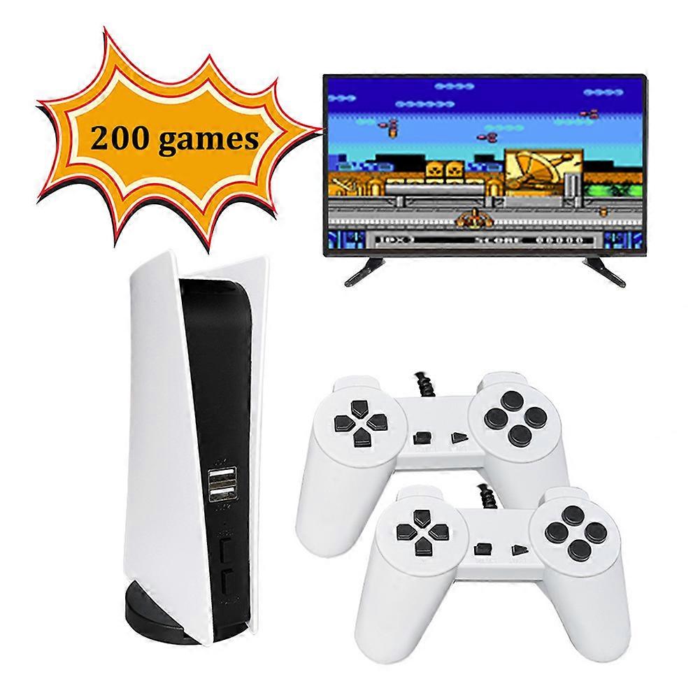 GS5 TV Game Console with 2 Wireless Gampad Portable HD Game Playing Machine for Living Room Home