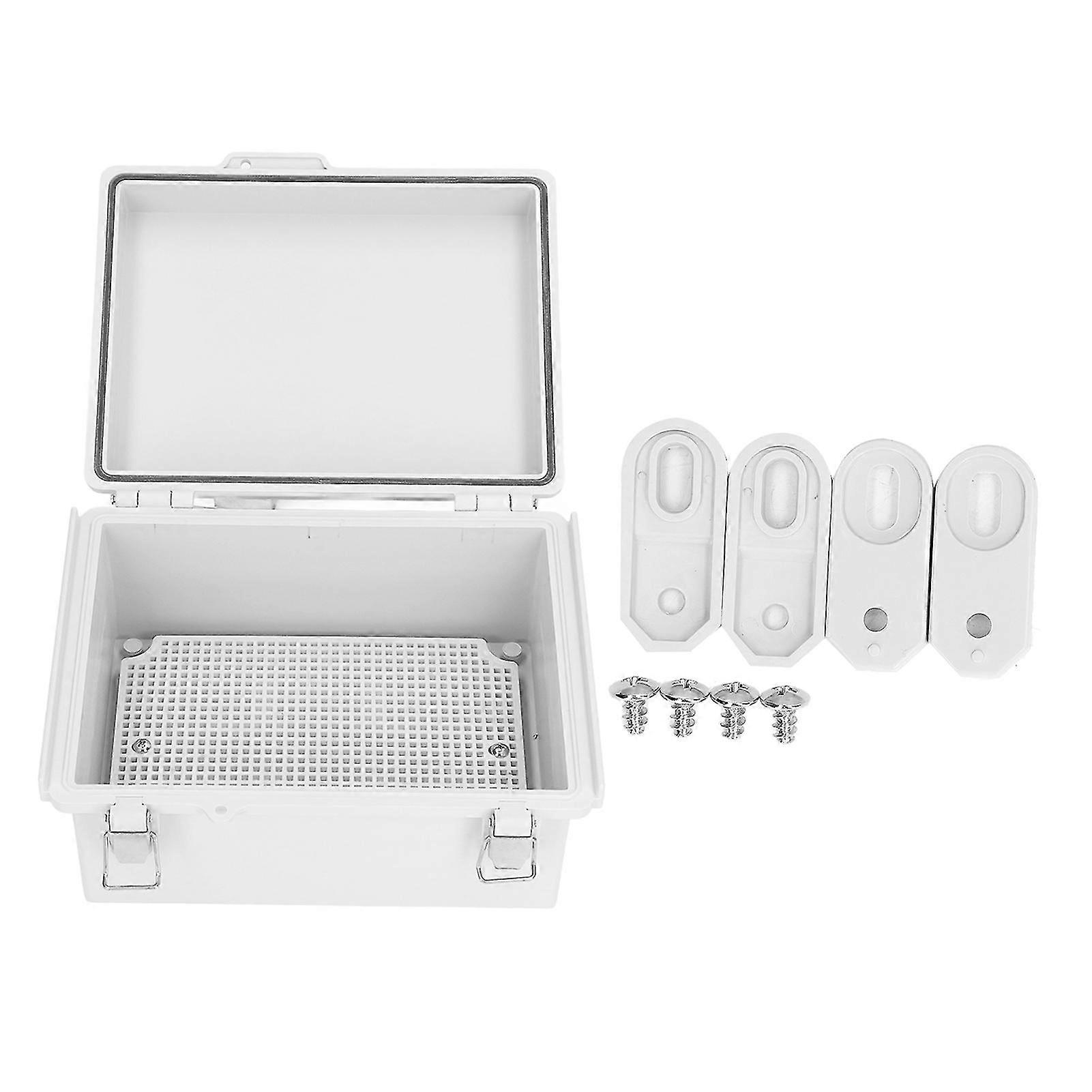 ABS Waterproof Junction Box IP67 for DIY Electrical Projects Indoors and Outdoors 220x170x110mm