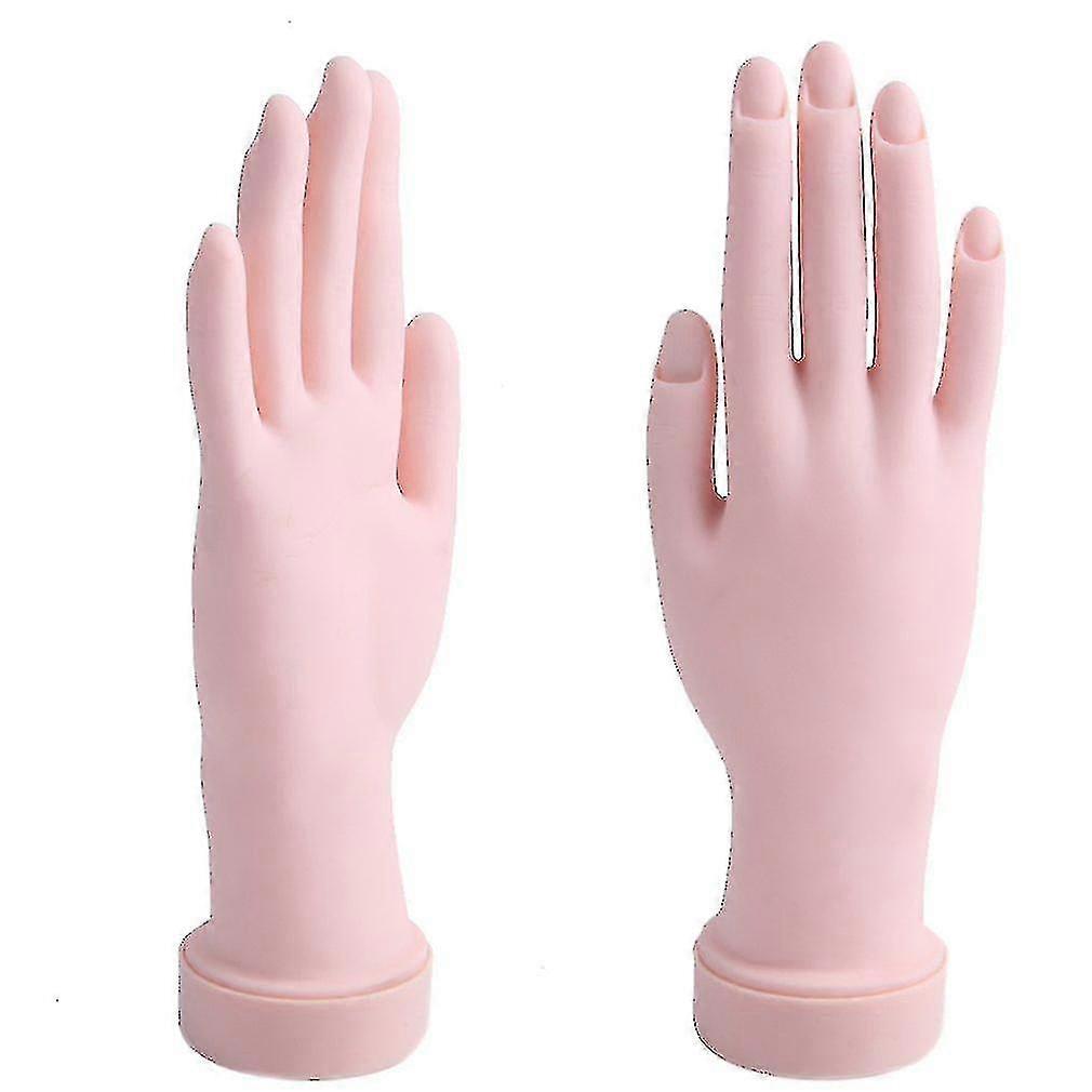 Flexible Practice Right Hand Model For Nail Art Training And Display Manicure