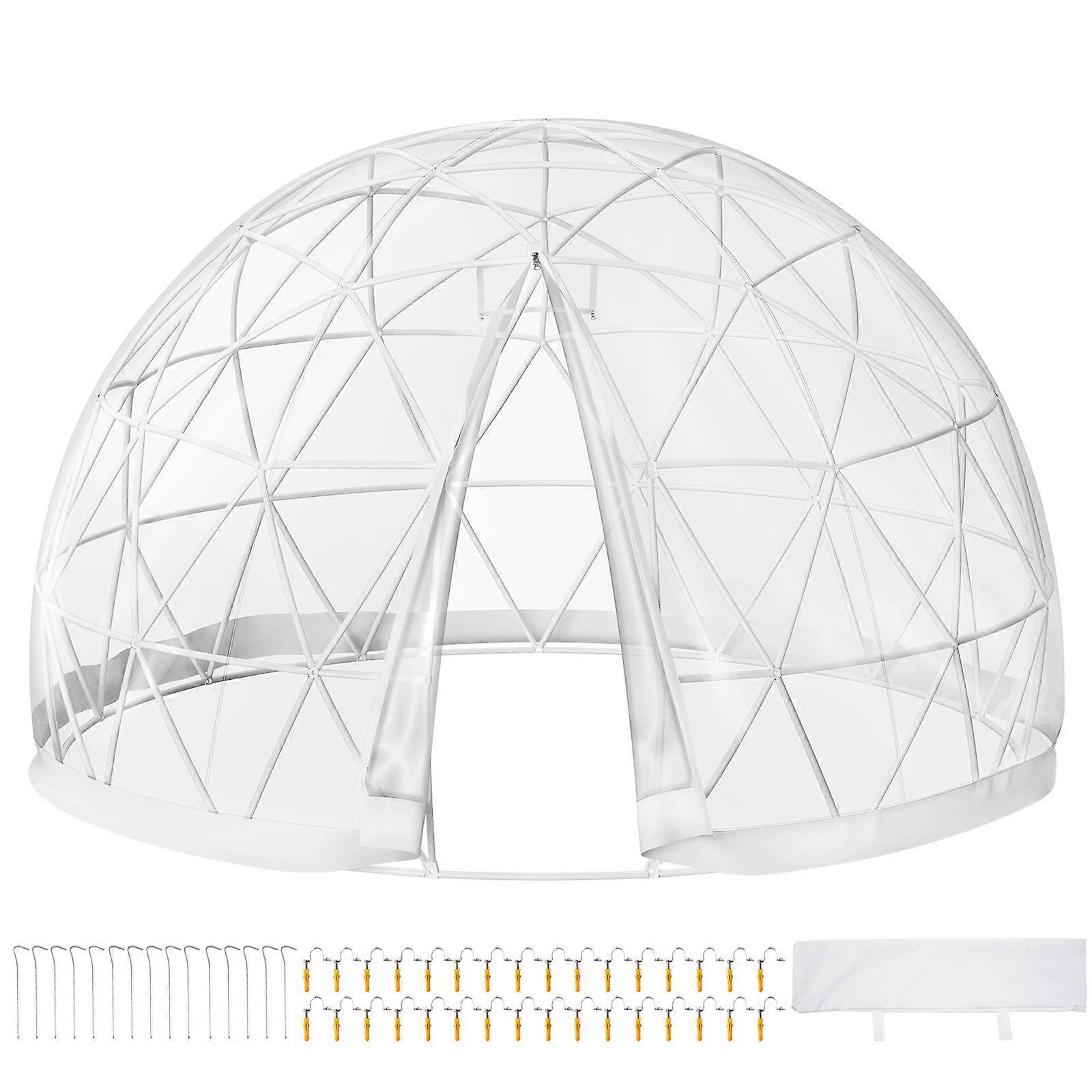 Gartenzelt Pod Geodäte mit Netzabdeckung