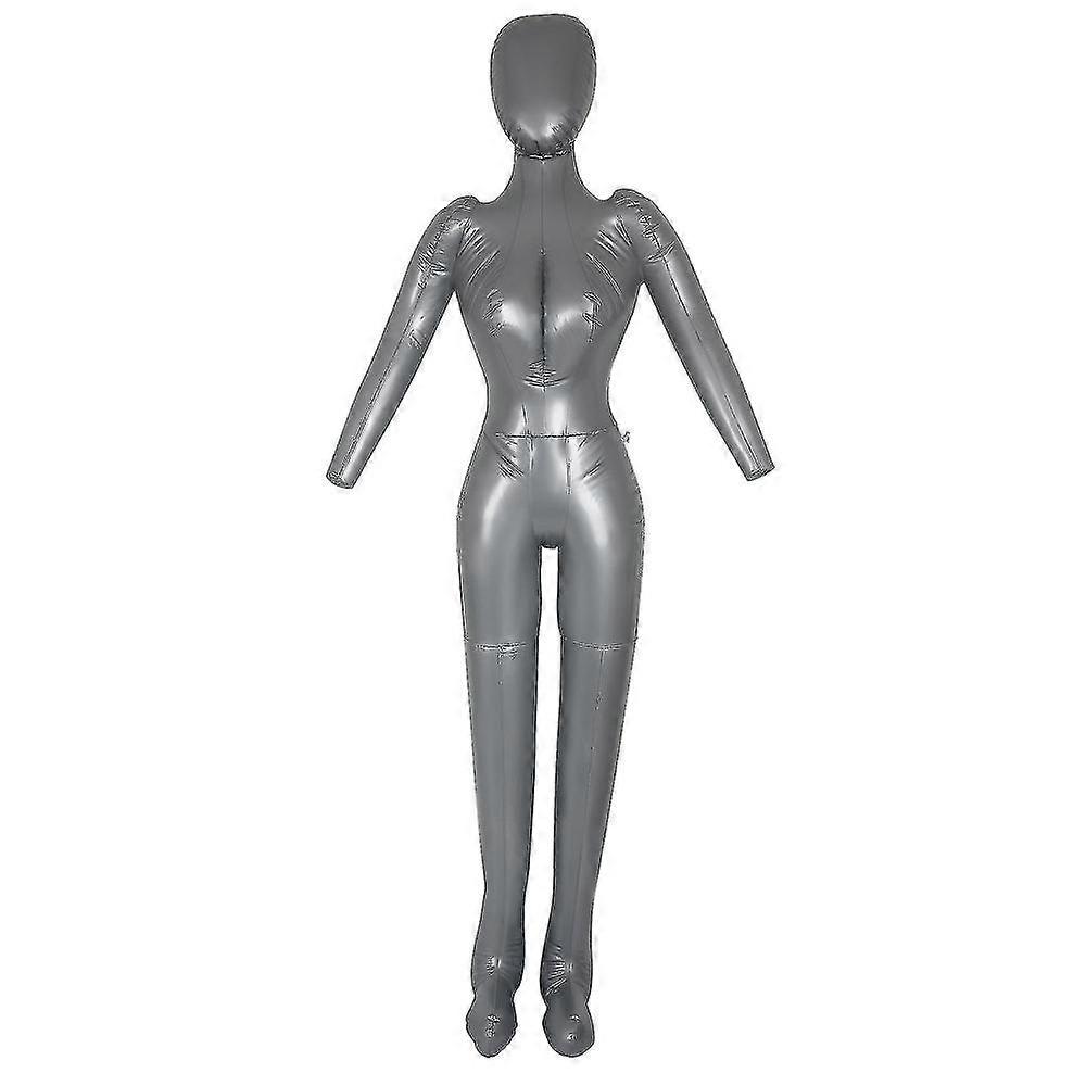 Inflatable Full Body Female Model With Arm Ladies Mannequin Window Display Pr SNU