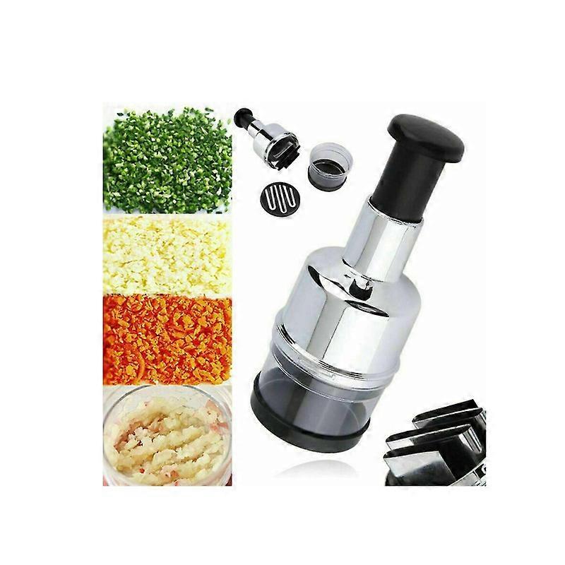 Hand Press Garlic Onion Chopper Vegetable Cutter Kitchen Multifunctional Tool