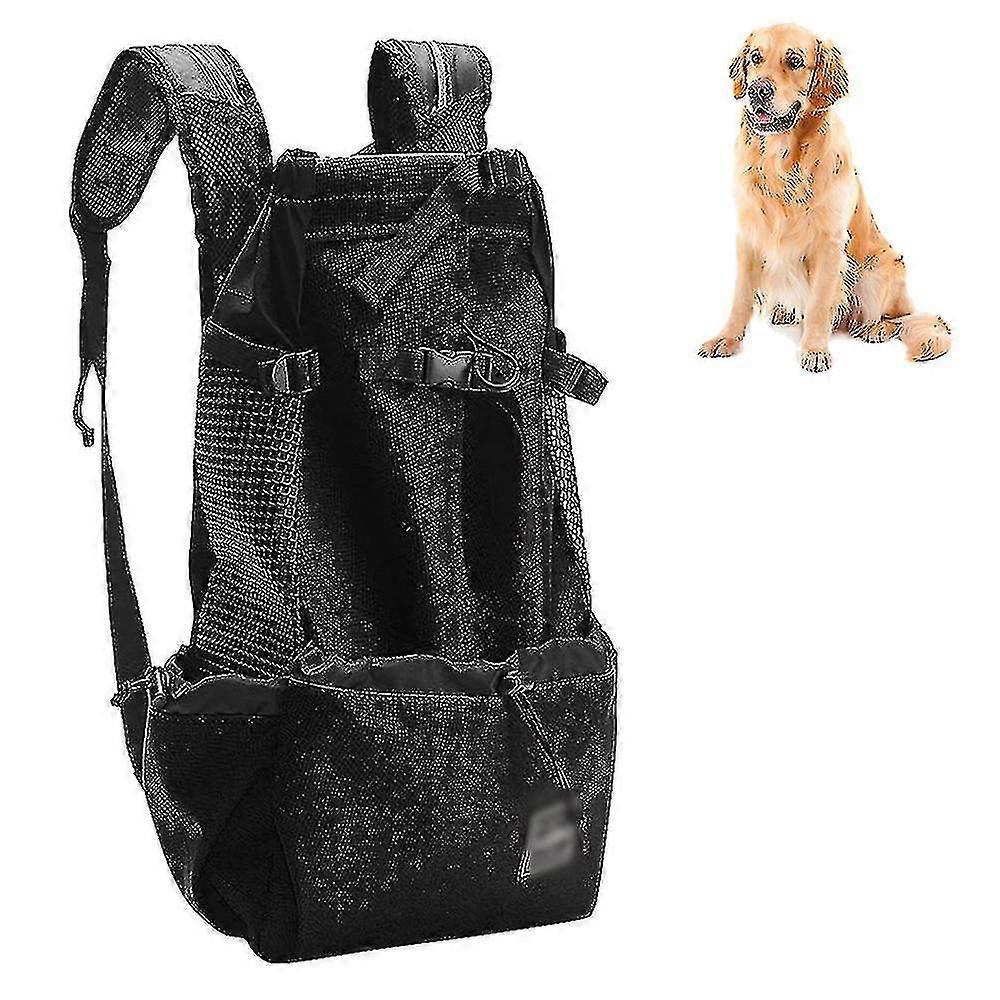 Küçük ve Orta Boy Evcil Hayvanlar İçin Köpek Taşıyıcı Sırt Çantası Ön Bakan Ayarlanabilir Köpek Sırt Çantası Taşıyıcı Tamamen Havalandırılır