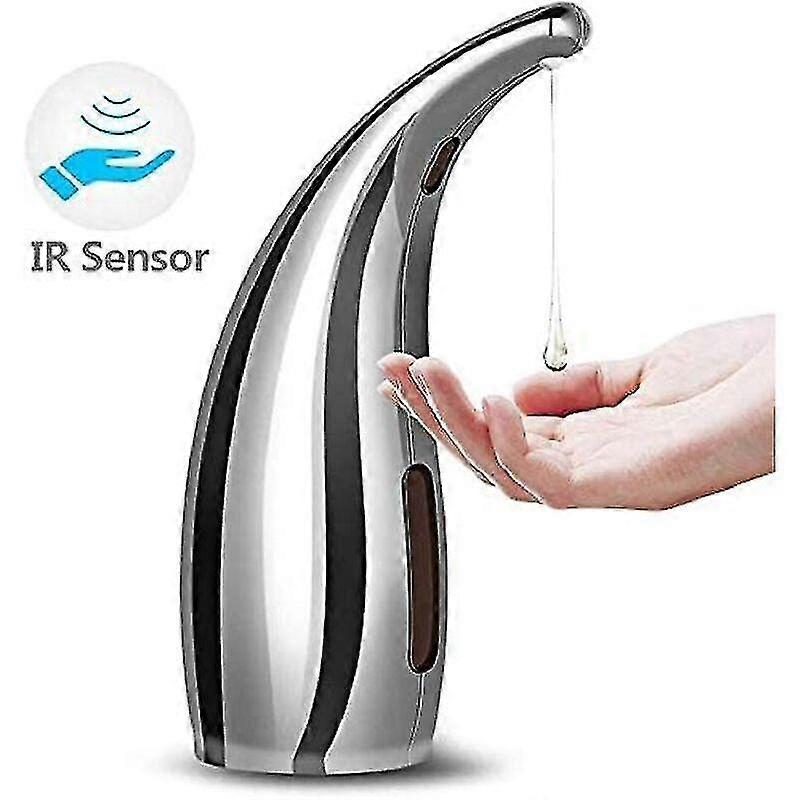 Litzee Distributeur Automatique De Savon Induction Distributeur De Gel Hydroalcoolique Distributeur De Savon Touchless Motion Sensor Pour Home School