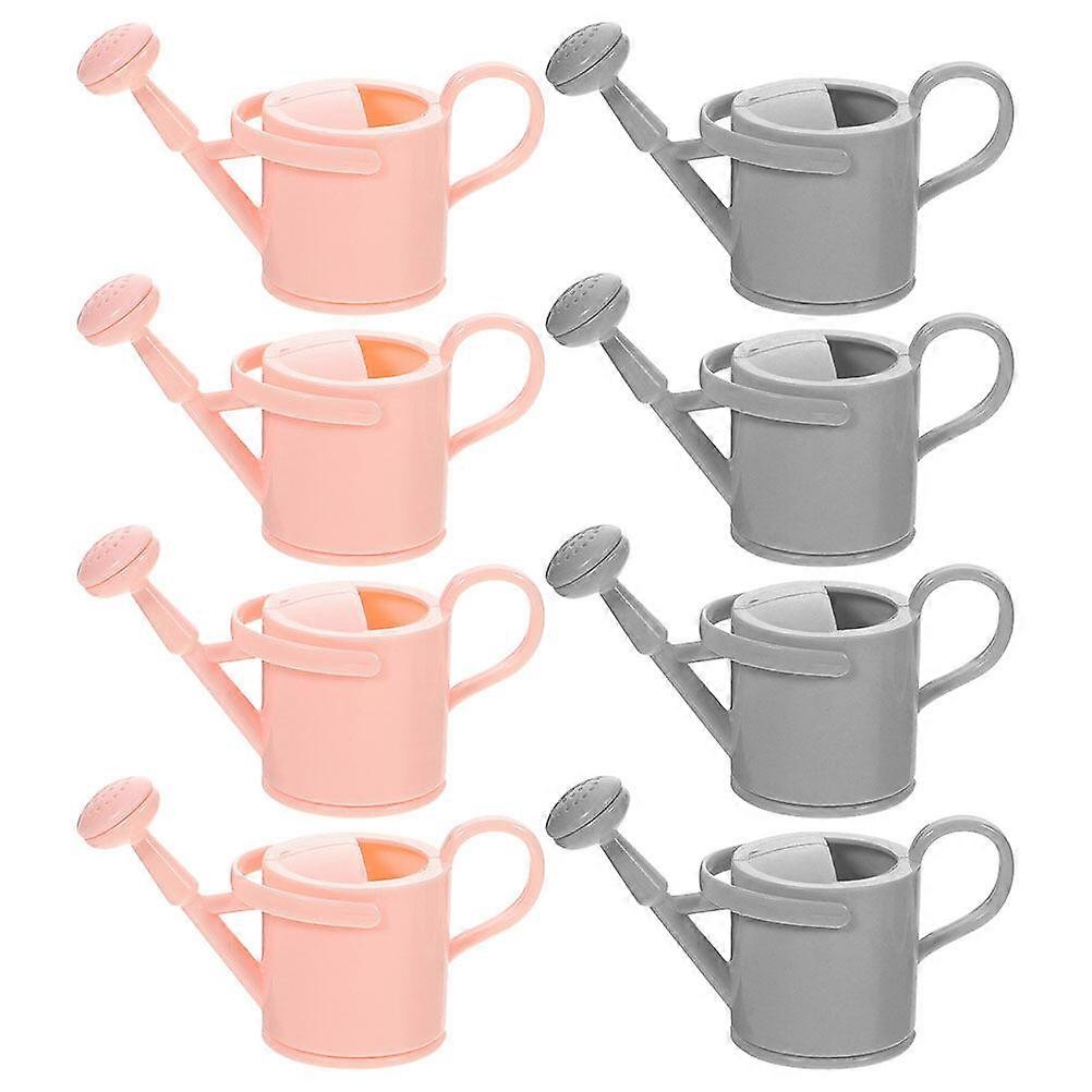 8Pcs μικροσκοπικά έπιπλα βραστήρα πρότυπα φορητά οικιακά μίνι διακοσμητικά σπιτιών ποτίσματος δοχείων