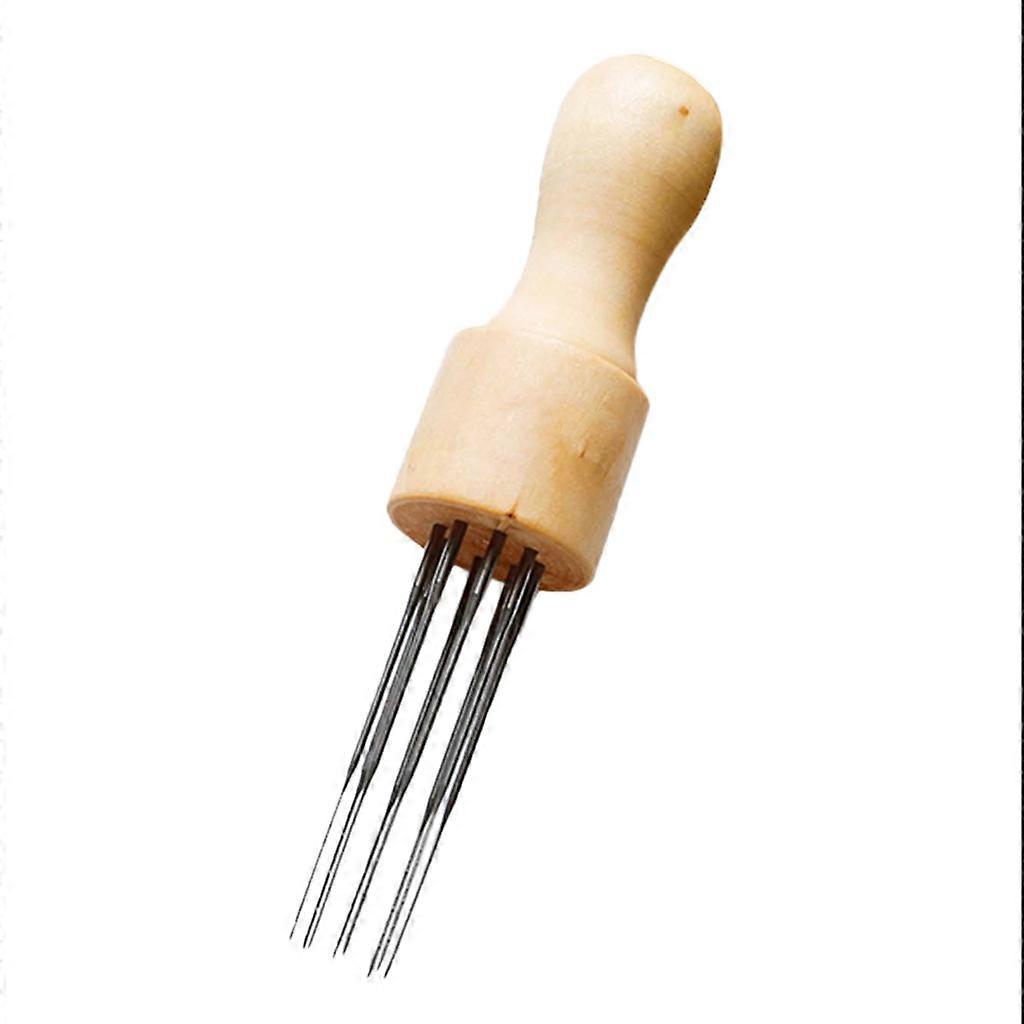 DIY Felting Needle with Eight Needles Tool Craft Wool Felt Stitch Punch Handle
