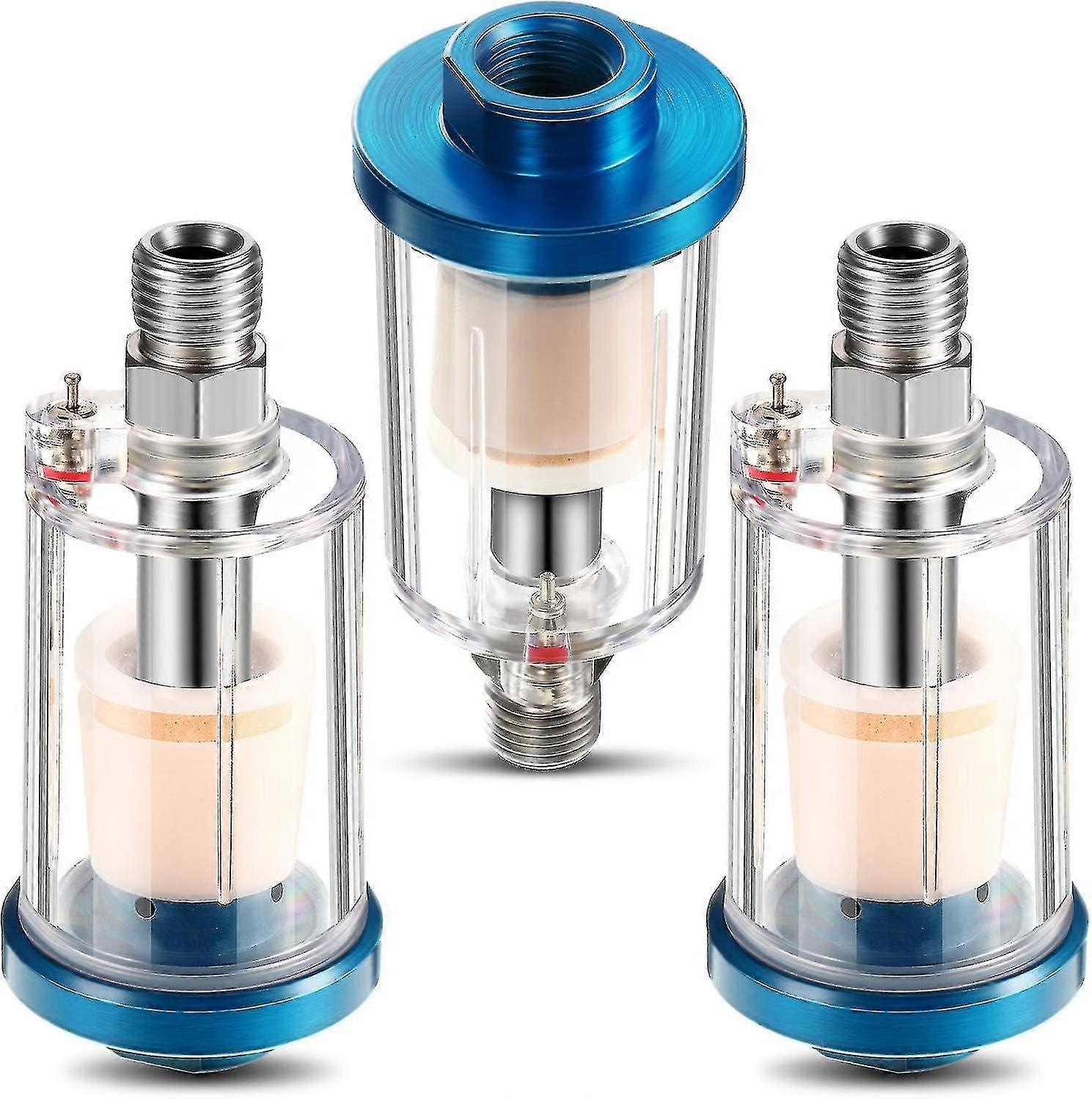 Water Oil Separator Filter Airbrush Filter Moisture Separator For Air Line Compressor Fitting