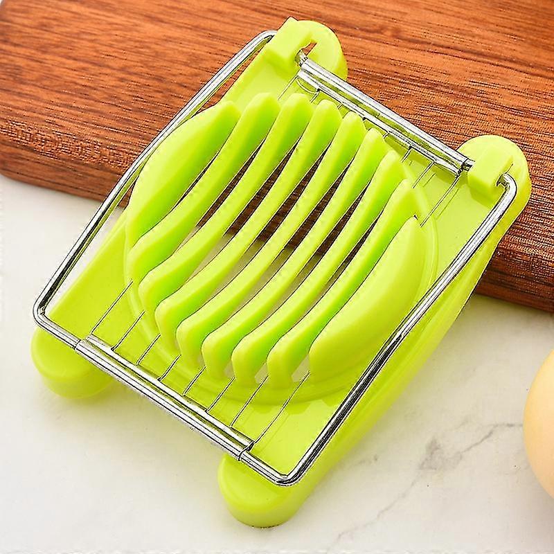 Egg Slicer, Egg Slicer For Hard Boiled Eggs, Heavy Duty Aluminium Egg Cutter Dishwasher Safe For Egg