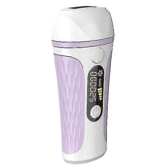 Naiwang Ipl Pulsed Light Epilator, 500,000 Flashes, With 2 Modes And 5 Energy Levels(purple)
