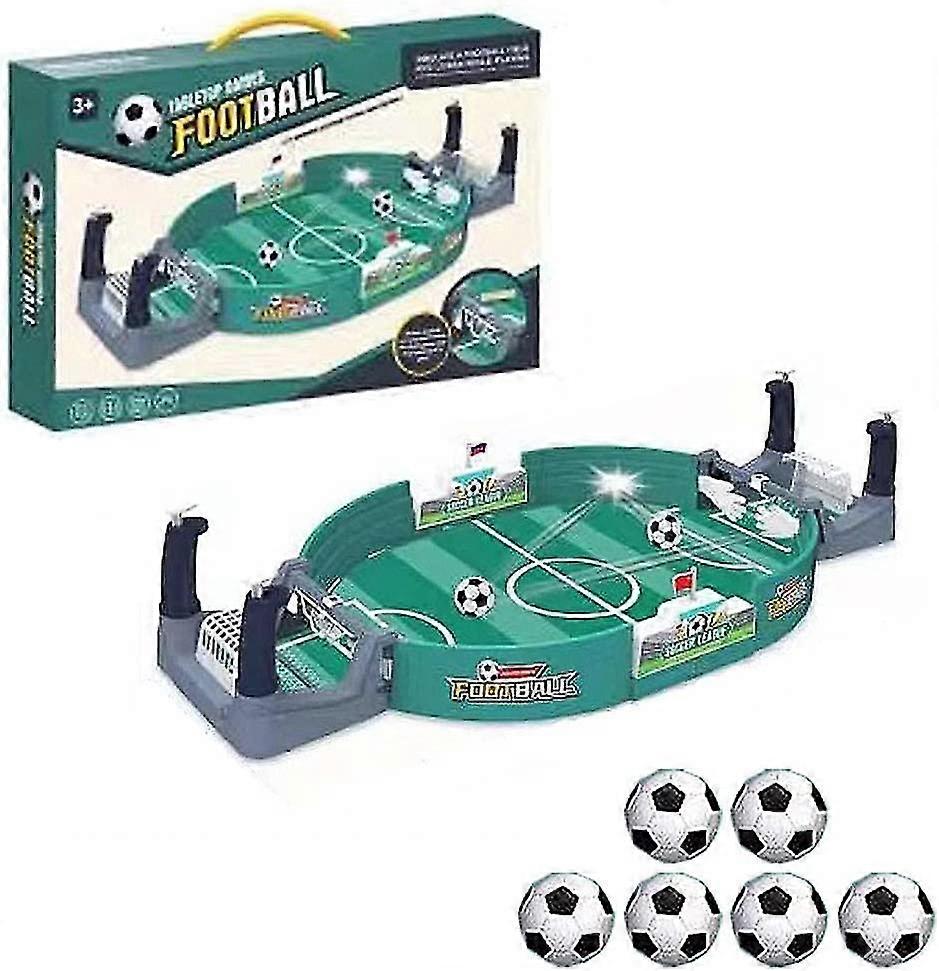 ミニテーブルサッカーゲーム卓上インタラクティブフットボールゲームおもちゃクリスマスバースデーパーティー2022ワールドカップギフト(小)