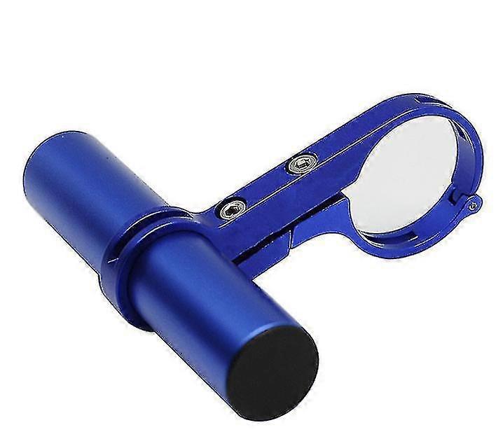 Blue 10cm aluminum alloy bicycle extension rod, multi-function extension bracket zf1087