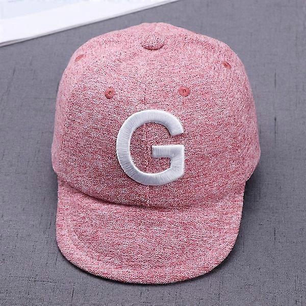 Pelota ajustable Boys Spring Baseball Cap [Rosa]