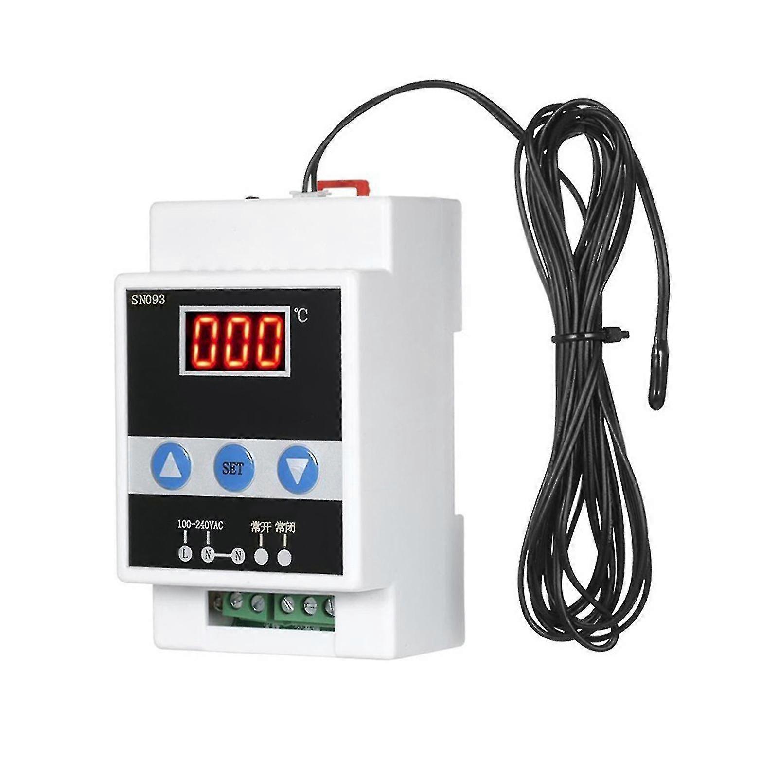 Digital Temperature Controller 3-digit Led Display For Aquarium/aquaculture