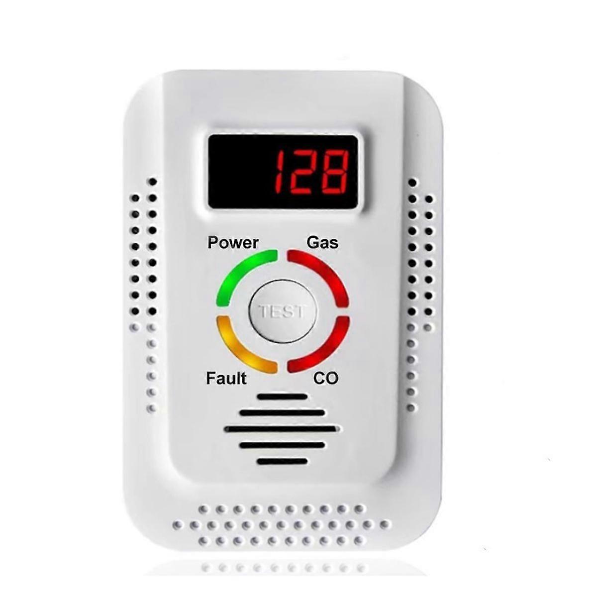Natural Gas Detector and Carbon Monoxide CO Detector,Combustible Gas Detector Monitor for Co, Metha