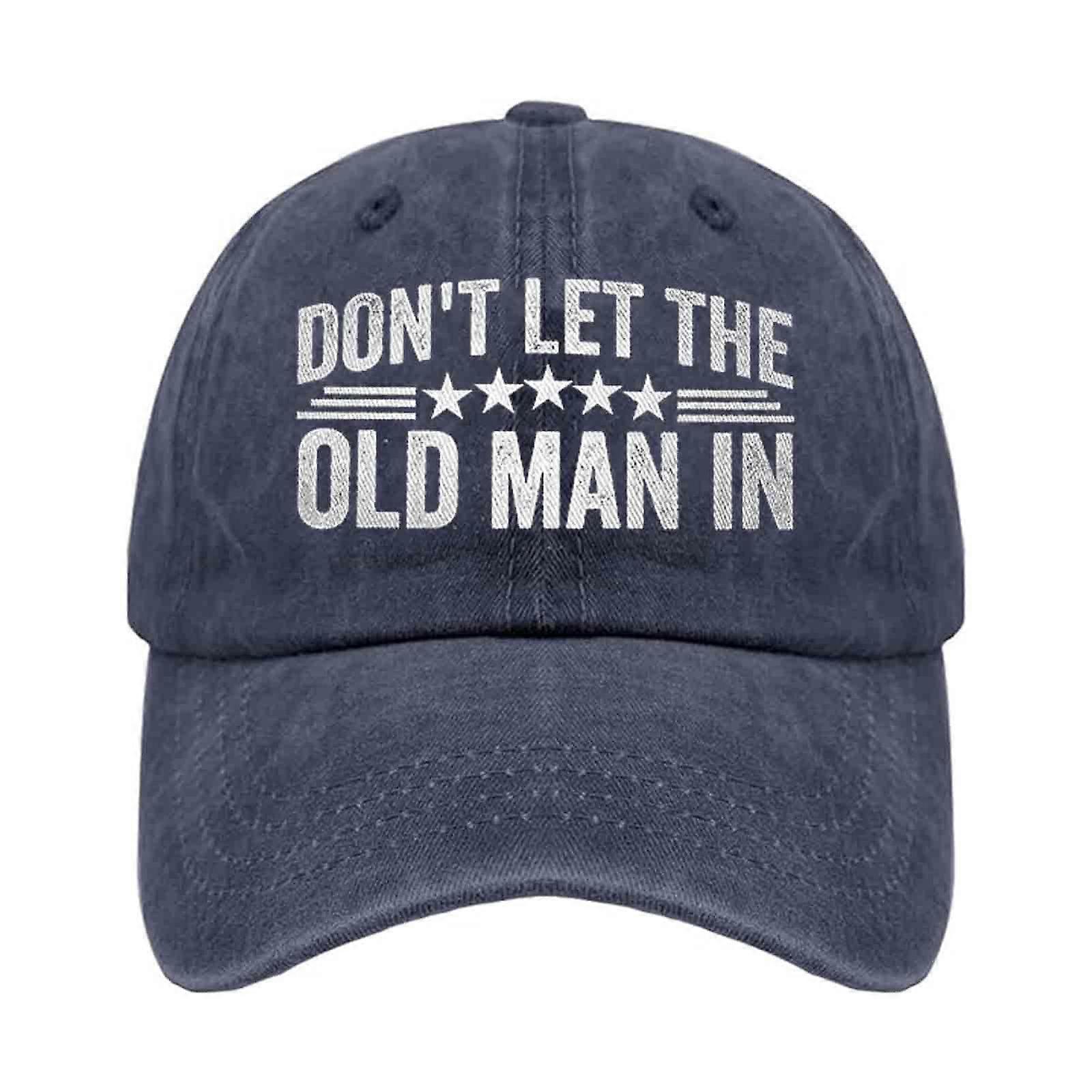 Old Man Cap Låt inte den gamle mannen i baseballhattar