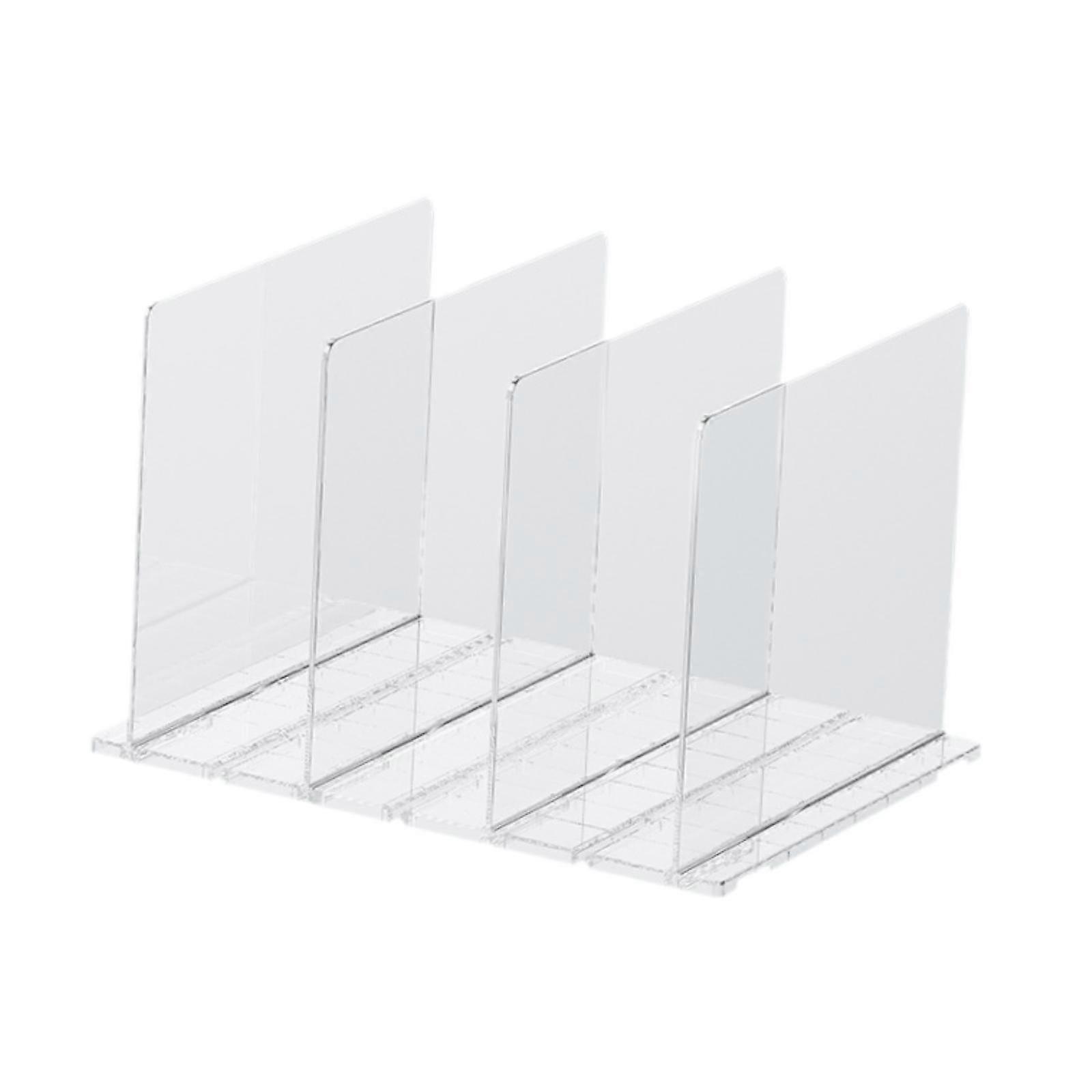 Regalteiler Regale Mehrzweck-Display-Rack Tragbar für Heimküchenschuhe 4 Stück