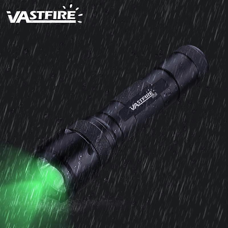 VASTFIRE Tactical 5000LM 502B Red/Green/White LED Torch Hunting Light Only Lamp No Battery