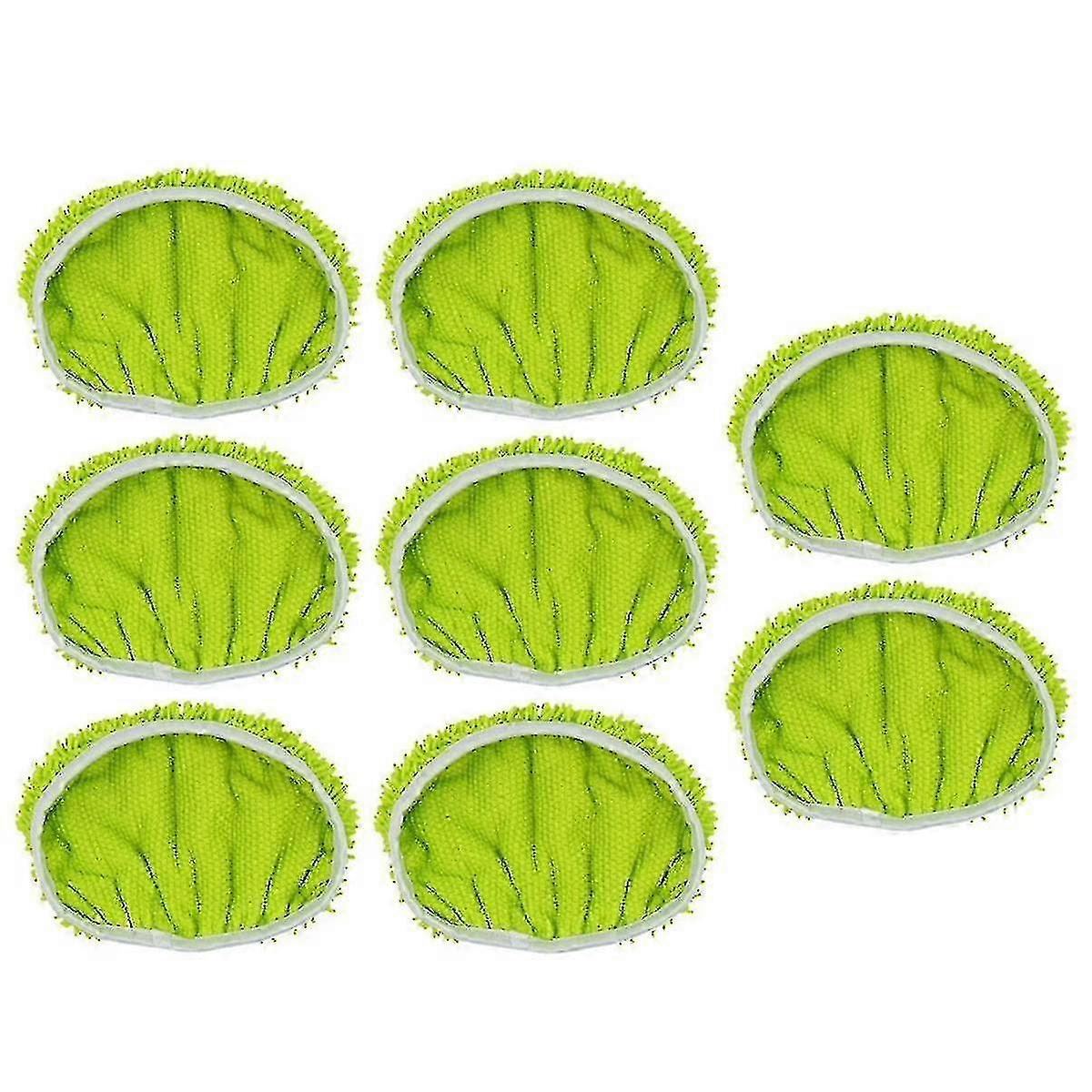 8PCS Microfiber Mop Cloth Scouring Pad for Home Cleaning