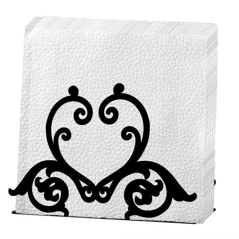 Iron Napkin Holder Heart 220x135mm