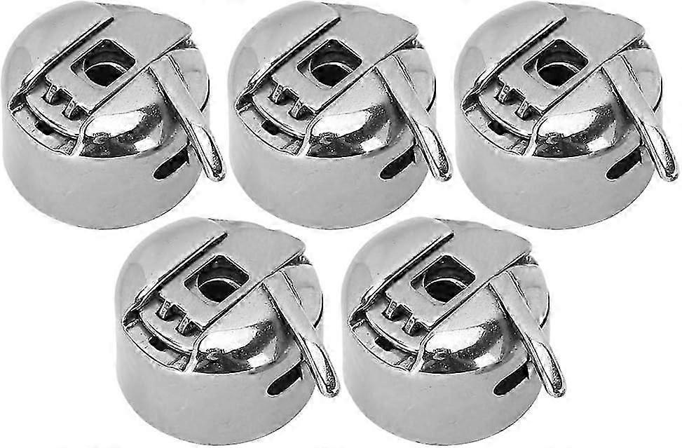 5 pièces d’accessoires de machine à coudre légère en alliage ménager à l’ancienne Boîte à canette de machine à coudre P20250110333