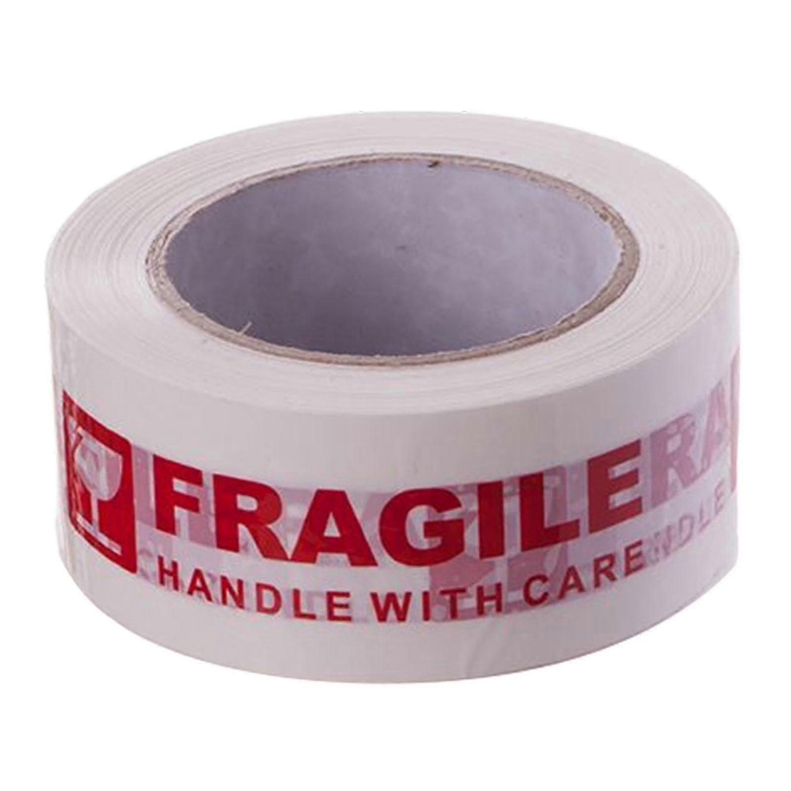 50mm X 100m Fragile Handle With Care Packing Tape Warning Shipping Box XXF
