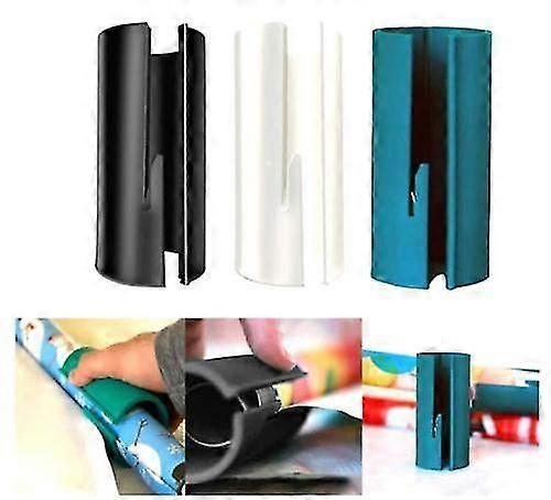 Innpakning Wrap Tool, Little Elf Cutting Sliding Wrapping Roll Enkel og morsom Kit