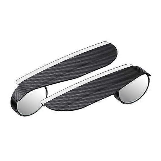 1 Pair Car Rearview Blind Spot Mirror Rain Eyebrows Adjustable Design Universal Easy