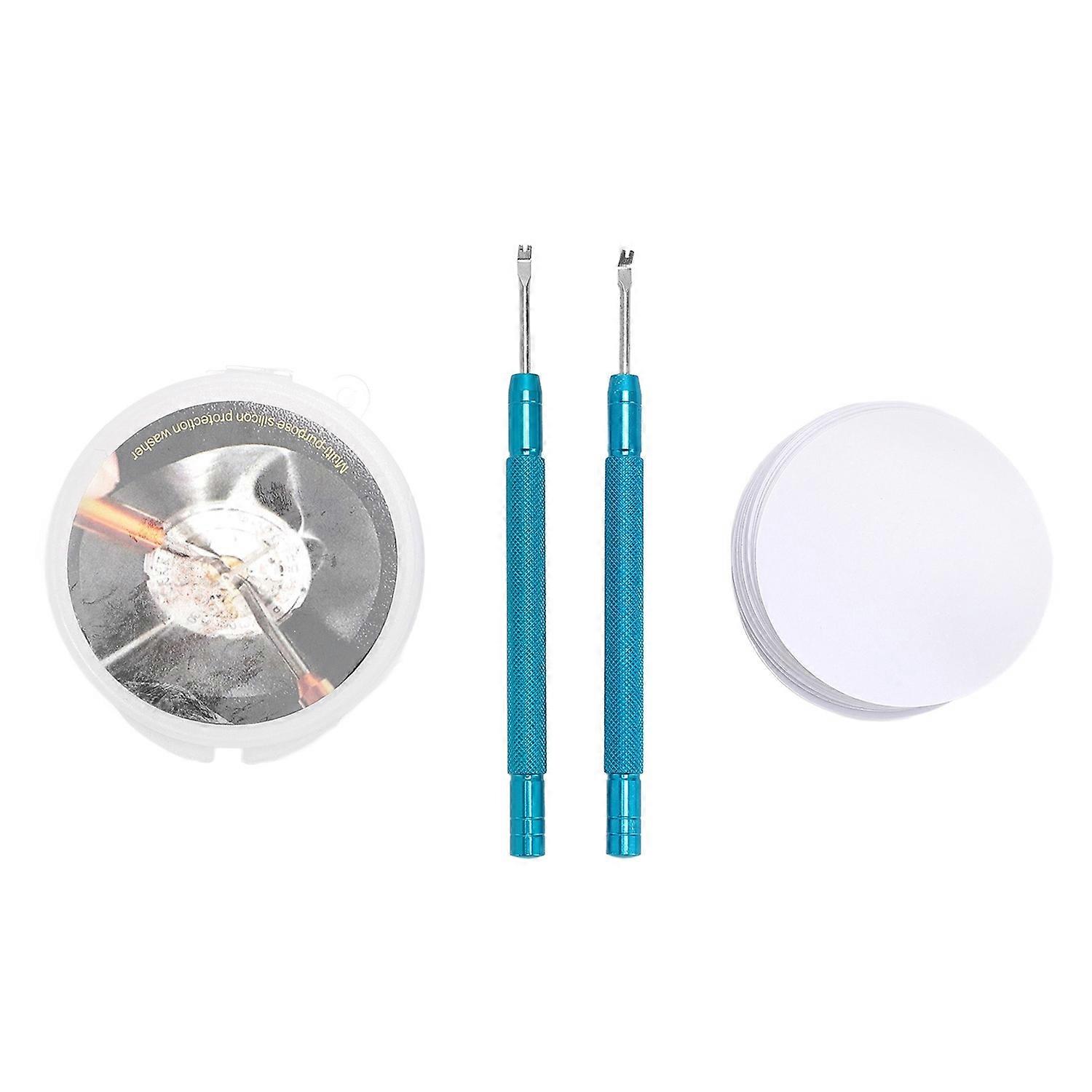 2pcs Watch Hands Removers Lever Type Puller Minute Second Hour Hands Removal Tool for Watchmaker wit