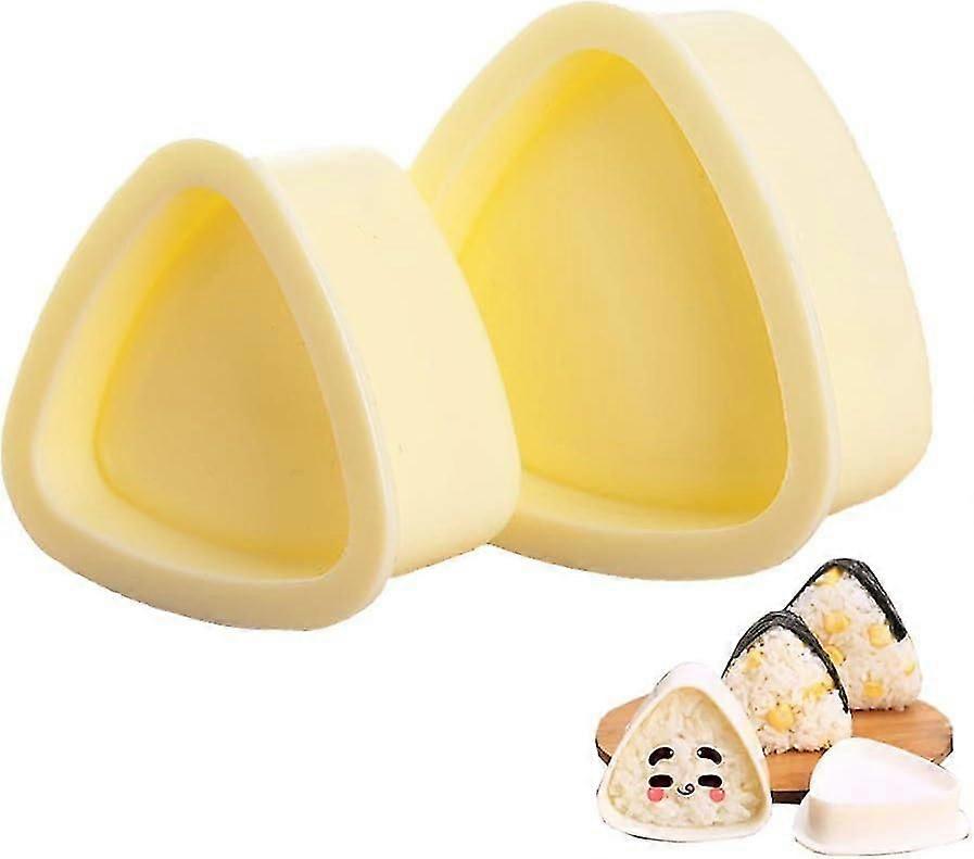 Triangle Onigiri Mold 2 Pieces - Perfect For Shaping Onigiri