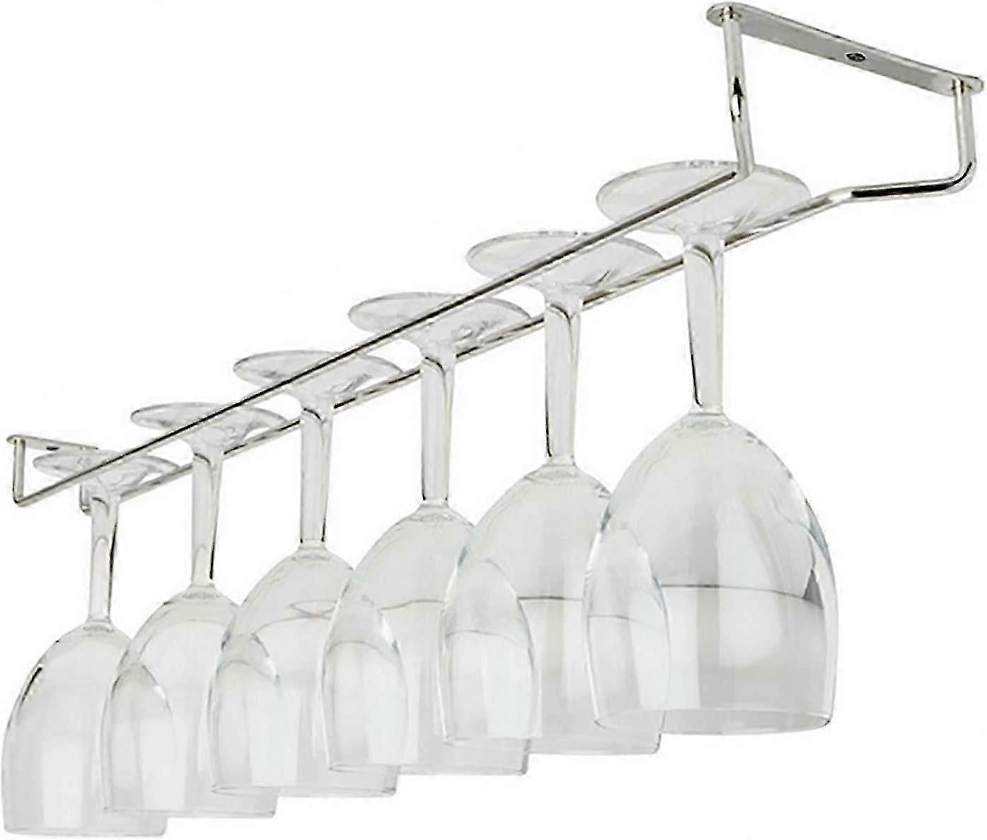 Wine Glass Kitchen Under Fixing Wall Rack Holders Hanger Cup Holder(21")