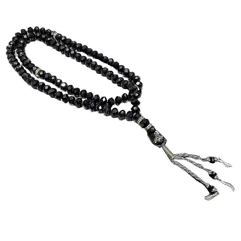 9 اللون 99 حبة دينية تسبيح الصلاة الخرز سيارة قلادة الحلي الصلاة