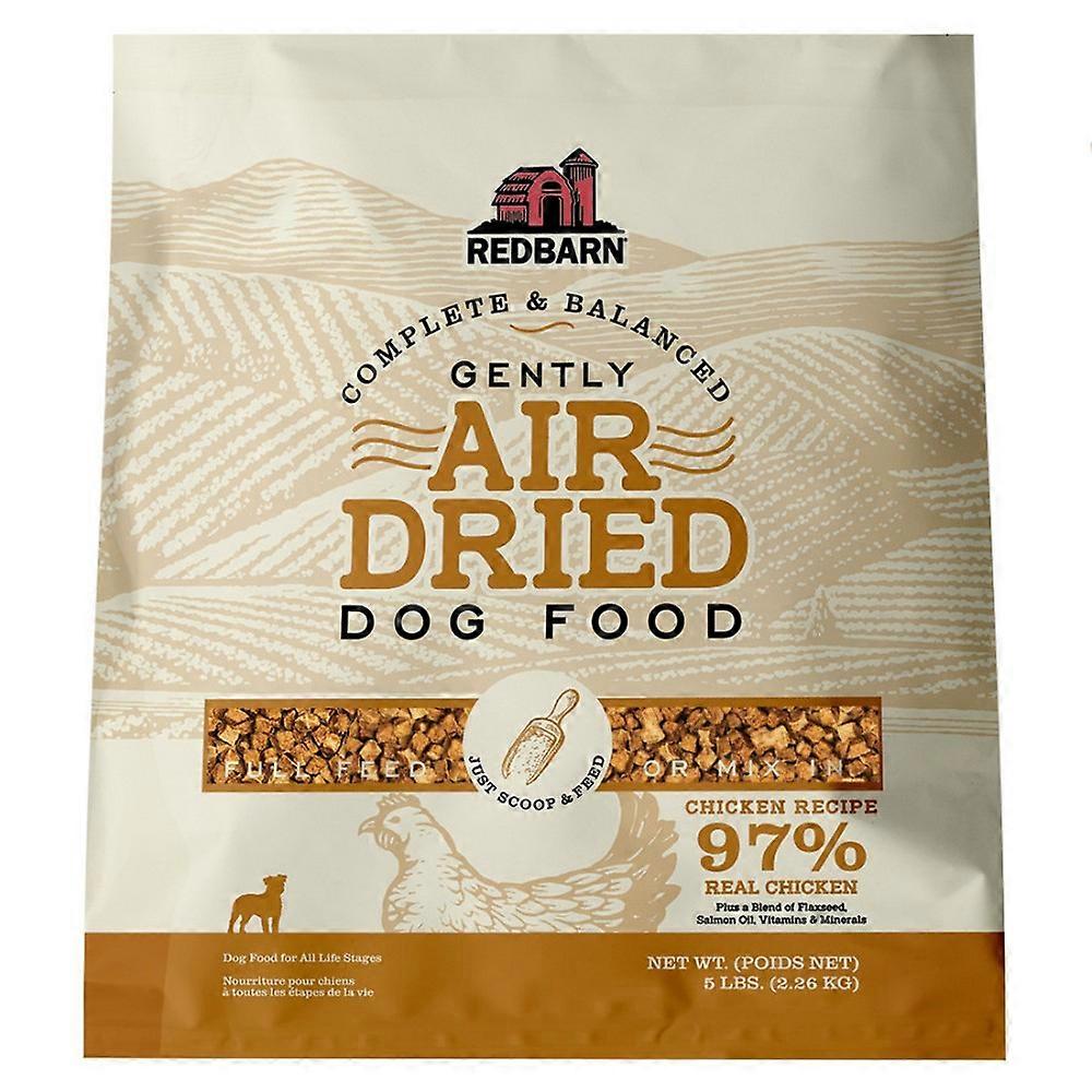Redbarn Pet Products, 完整且平衡的风干狗粮,鸡肉,5 磅