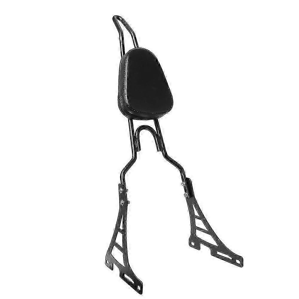 Μοτοσικλέτα μαύρη πίσω πλάτη Sissy φραγμός με μαξιλάρι μαξιλαριών για Harley XL 883 1200