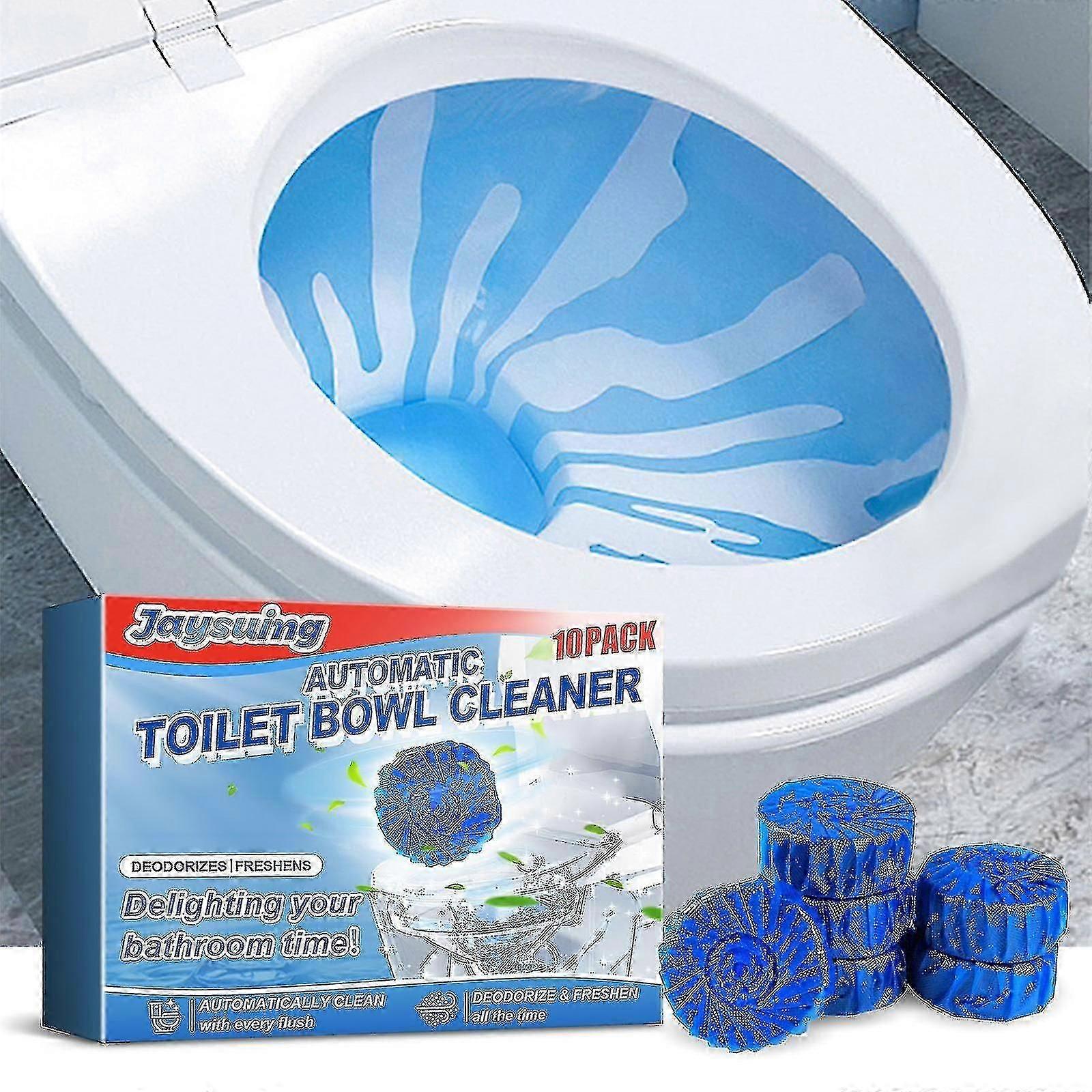 Jaysuing Toilet Blue Bubble Cleaning Block Household Descaling, Deodorizing, Odor Refreshing Toilet Cleaning Block BF